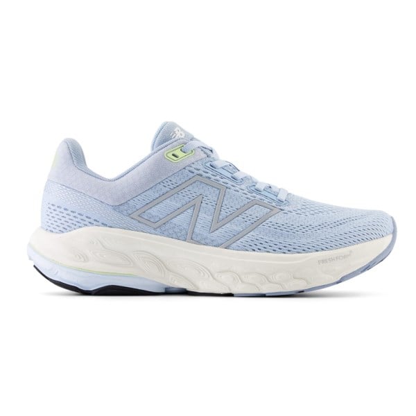 New Balance Fresh Foam X 860v14 - Womens Running Shoes - Light Chrome Blue/Limelight/Bleached Lime