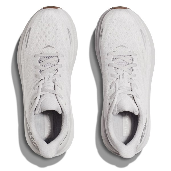 Hoka Clifton 9 - Mens Running Shoes - Nimbus Cloud/White