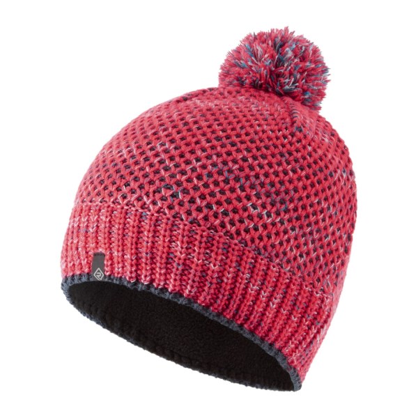 Ronhill Bobble Running Beanie - Hot Pink/Charcoal