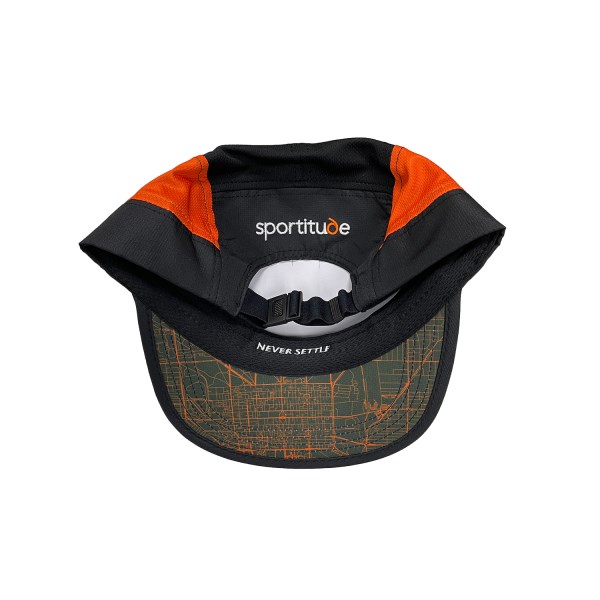 Fractel x Sportitude ADL Urban Running Cap - Black/Orange