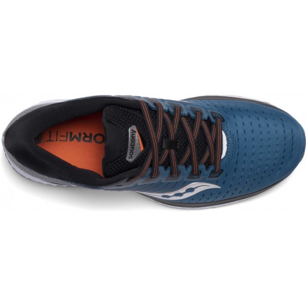 Saucony Guide 13 - Mens Running Shoes - Blue/Silver