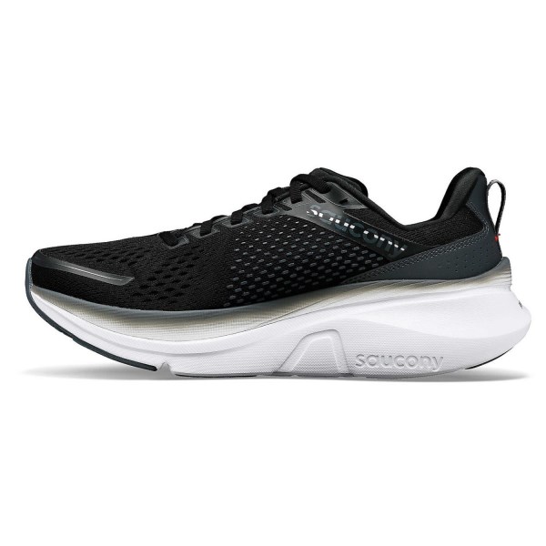 Saucony Guide 17 - Mens Running Shoes - Black/Shadow