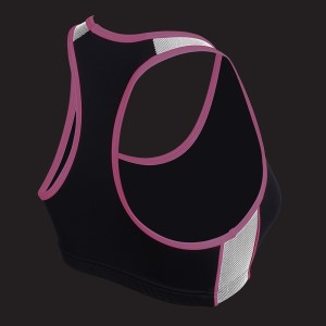 Proviz PixElite Womens Sports Bra - Black/Pink