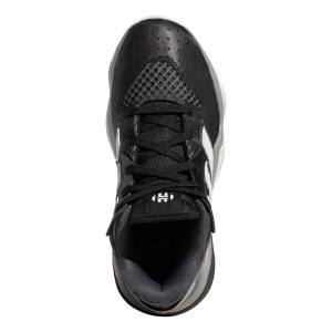 Adidas Harden Stepback - Kids Basketball Shoes - Core Black/Grey Six/Footwear White