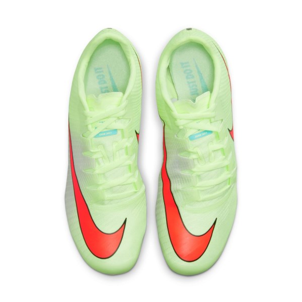 Nike Zoom JA Fly 3 - Mens Sprint Track Spikes - Barely Volt/Hyper Orange/Dynamic Turq