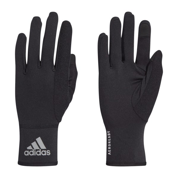 Adidas Aeroready Gloves - Black/Black/Reflective Silver