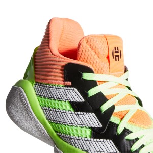 Adidas Harden Stepback - Mens Basketball Shoes - Core Black/Signal Coral/Dash Grey