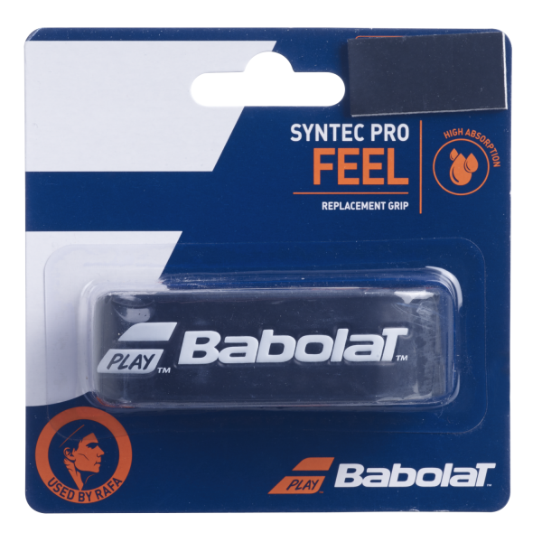 Babolat Syntec Pro Tennis Replacement Grip - Black/White