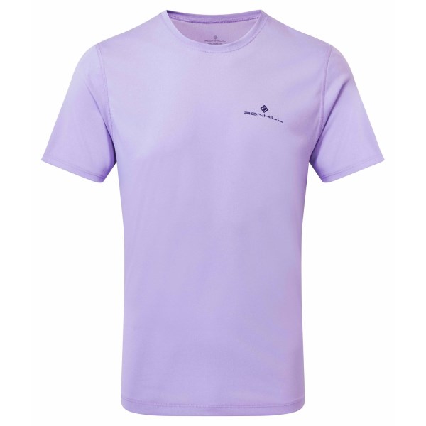 Ronhill Core Mens Short Sleeve Running T-Shirt - Ultraviolet / Imperial