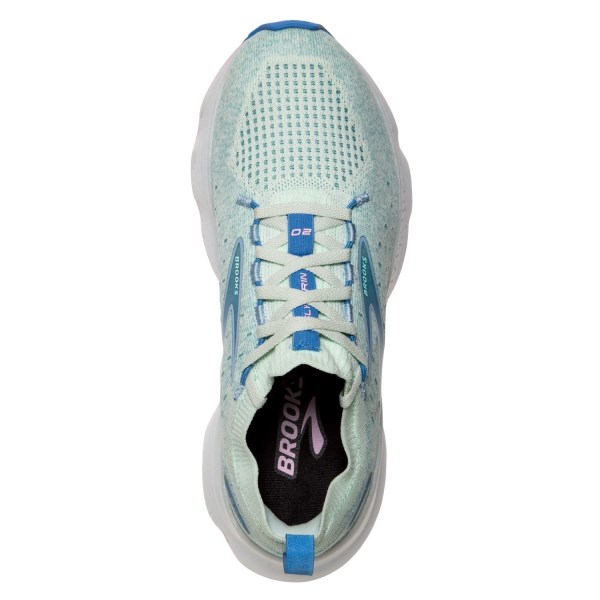 Brooks Glycerin StealthFit 20 - Womens Running Shoes - Blue Glass/Marina/Open Air