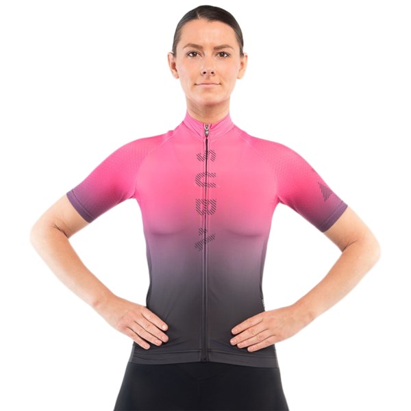 Sub4 Womens Cycling Jersey - Pink Fade