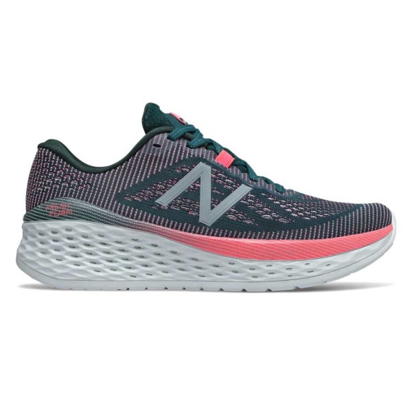 New Balance Fresh Foam More - Womens Running Shoes - Blue/Pink