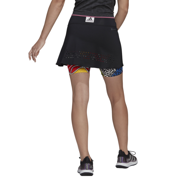 Adidas Rich Mnisi Premium Womens Tennis Skirt - Black
