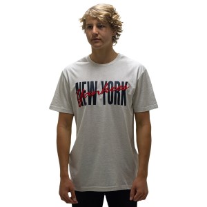 Majestic New York Yankees Mens Baseball T-Shirt - Grey