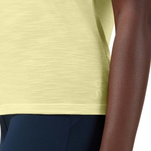 On Running Active T-Flow Womens Running T-Shirt - Limelight