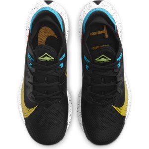 Nike Pegasus Trail 2 - Mens Trail Running Shoes - Black/Dark Sulphur