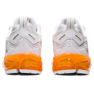 Asics Gel-Quantum 180 6 - Womens Sneakers - White/Orange Pop