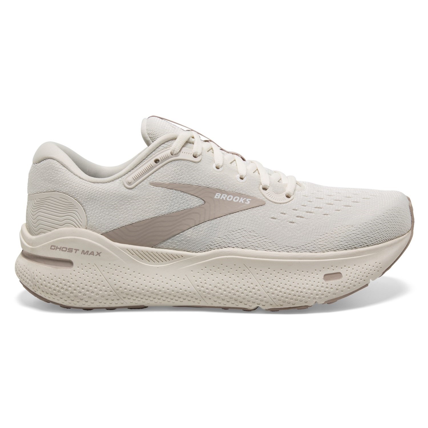 Brooks Ghost Max - Mens Running Shoes - Coconut/White Sand/Chateau ...