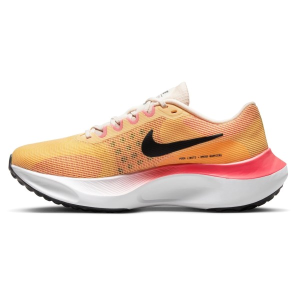 Nike Zoom Fly 5 - Womens Running Shoes - Topaz Gold/Sea Coral/White/Black