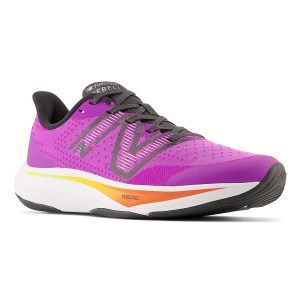 New Balance FuelCell Rebel v3 Lace - Kids Running Shoes - Cosmic Rose/Black