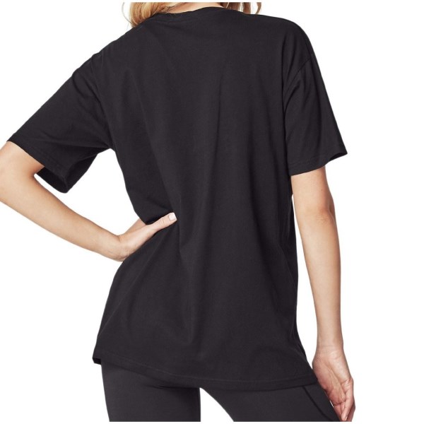 Running Bare Hollywood 90s Womens T-Shirt - Black