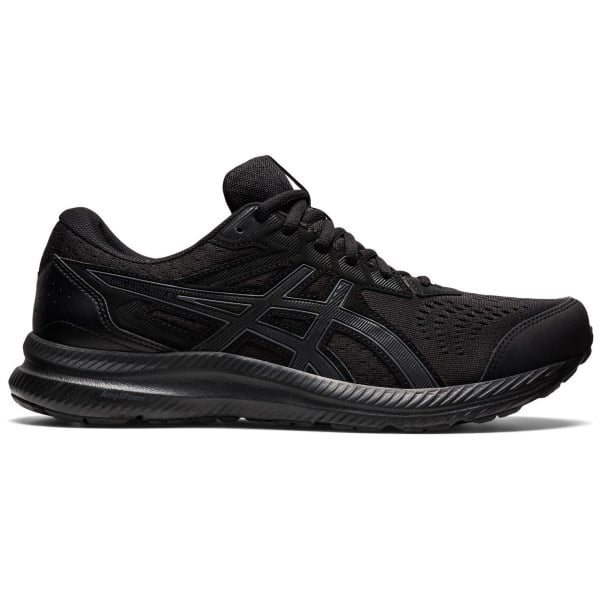 Asics Gel Contend 8 - Mens Running Shoes - Black/Carrier Grey | Sportitude
