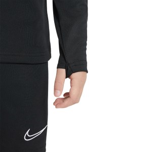 Nike Dri-Fit Academy 1/4 Zip Kids Soccer Drill Top - Black/White