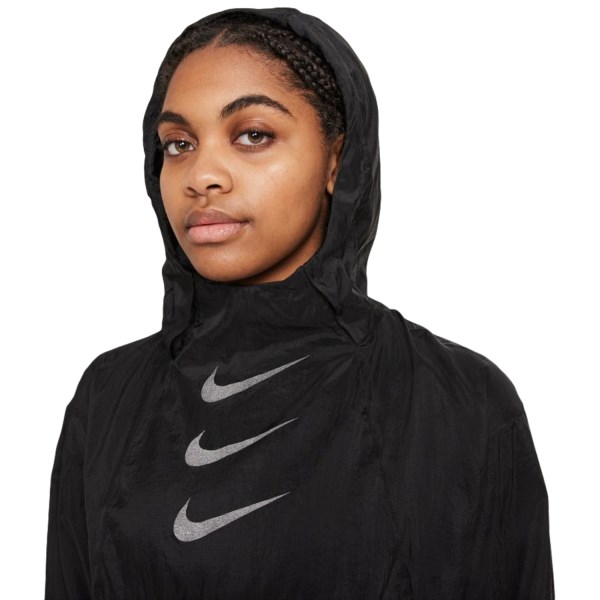 Nike Run Division Packable Womens Running Jacket - Black