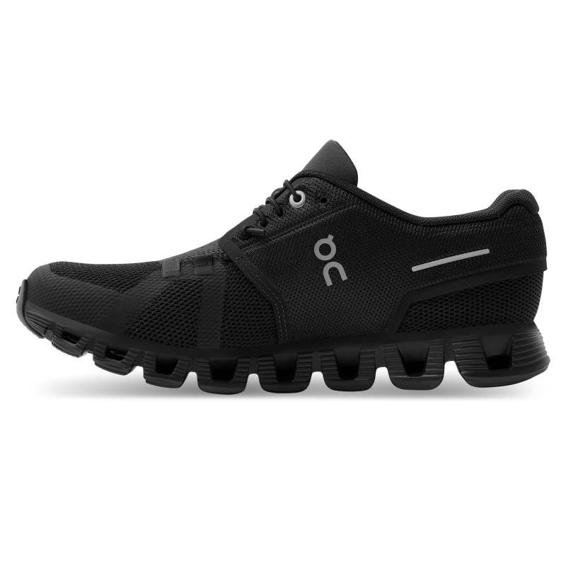 On Cloud 5 - Womens Running Shoes - All Black | Sportitude