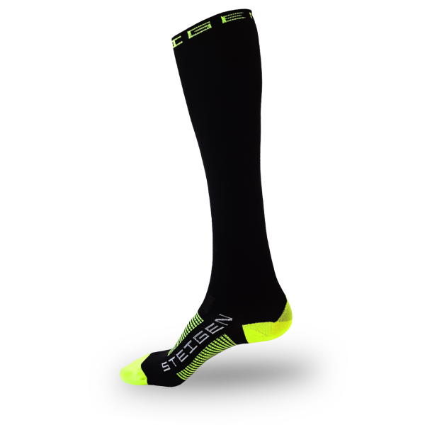 Steigen Full Length Running Socks - Black