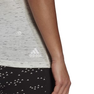 Adidas Sportswear Winners 2.0 Womens T-Shirt - White Melange