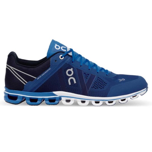 On Cloudflow Classic - Mens Running Shoes - River/Navy