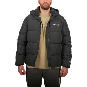 Champion Rochester Athletic Mens Puffer Jacket - Black