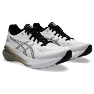 Asics Gel Kayano 31 - Mens Running Shoes - White/Piedmont Grey