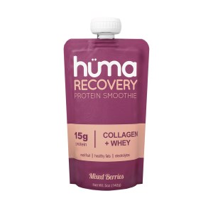 Huma Recovery Protein Smoothie - 15g Packet - Mixed Berries