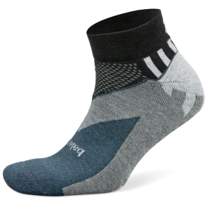 Balega Enduro Low Cut Running Socks - Black/Charcoal