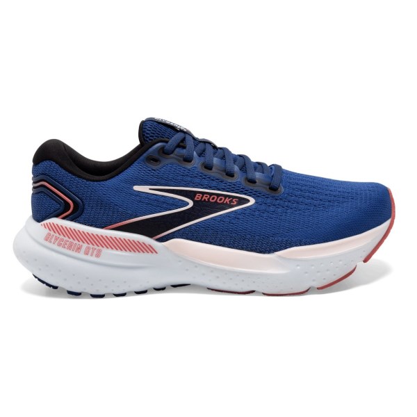 Brooks Glycerin GTS 21 - Womens Running Shoes - Blue/Icy Pink/Rose ...