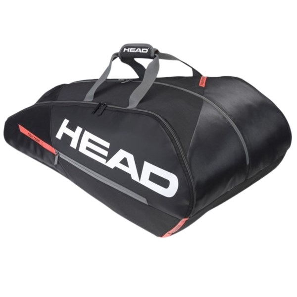 Head Tour Team 12R Pro Tennis Racquet Bag - Black/Orange