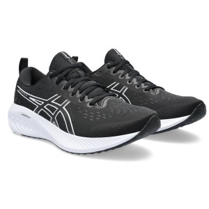 Asics Gel Excite 10 - Mens Running Shoes - Black/White