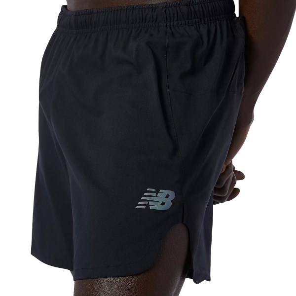 New Balance Q Speed Fuel 5 Inch Mens Running Shorts - Black