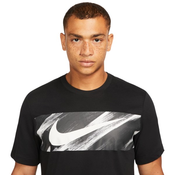 Nike Dri-Fit Sport Clash Mens Training T-Shirt - Black