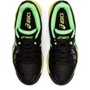 Asics Gel Peake GS - Kids Turf Shoes - Black/Bright Lime