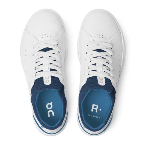 On The Roger Advantage - Mens Sneakers - White/Cobalt