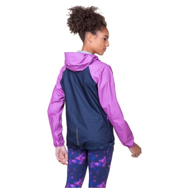 Ronhill Tech Fortify Womens Waterproof Running Jacket - Dark Navy/Fuschia