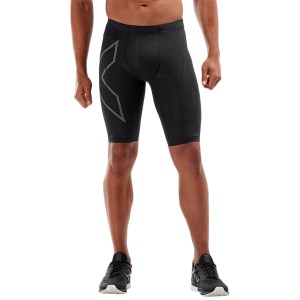 2XU Light Speed Mens Compression Shorts With Back Storage
