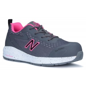 New Balance Industrial Logic - Womens Work Shoes - Grey/Pink