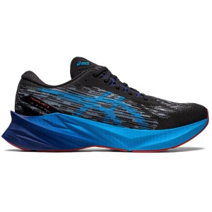 Asics NovaBlast 3 - Mens Running Shoes - Black/Island Blue