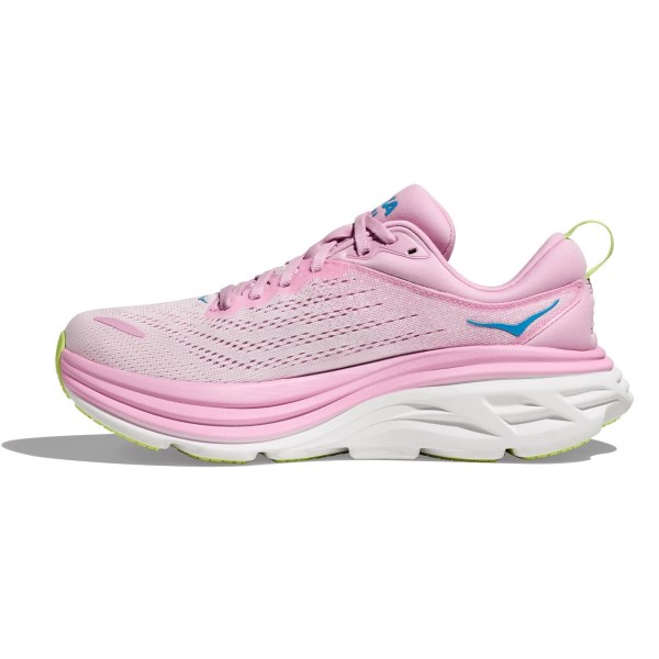 Hoka Bondi 8 - Womens Running Shoes - Pink Twilight/Waterpark