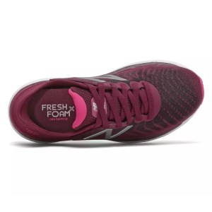 New Balance Fresh Foam 860v11 - Kids Running Shoes - Garnet/Pink Glow