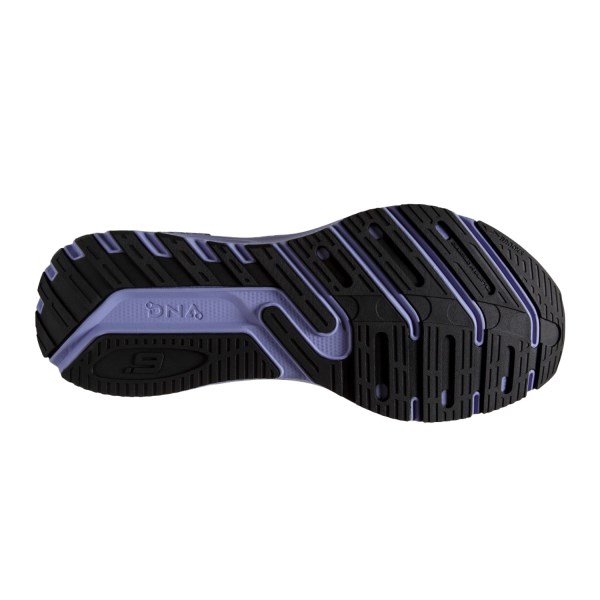 Brooks Launch GTS 9 - Womens Running Shoes - Black/Ebony/Purple